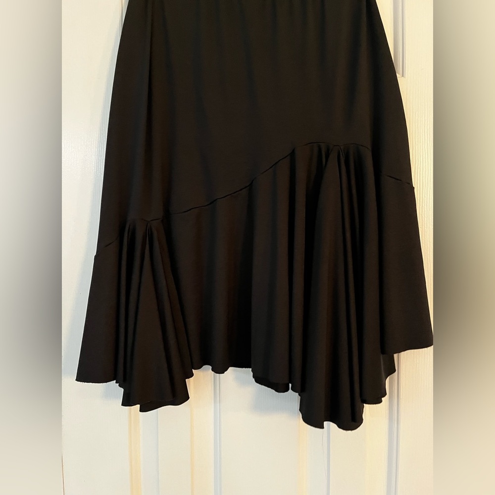Black Latin Practice Skirt